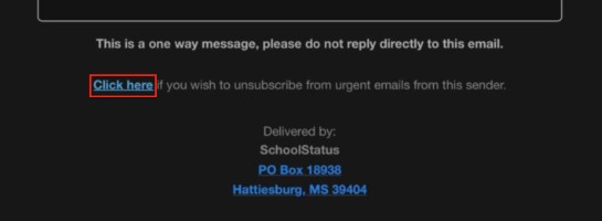 Unsubscribing